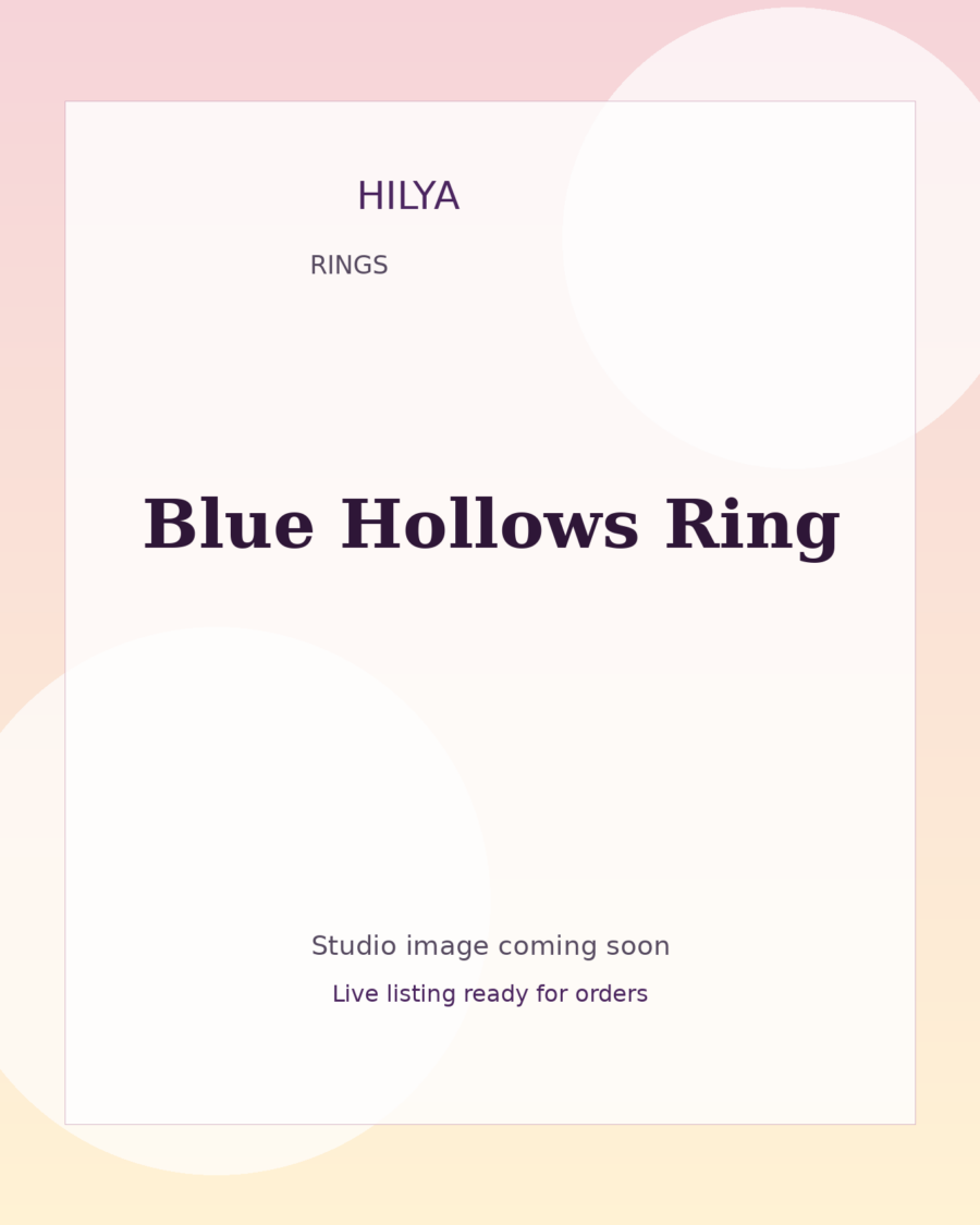 Blue Hollows Ring