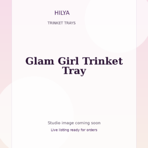 Glam Girl Trinket Tray