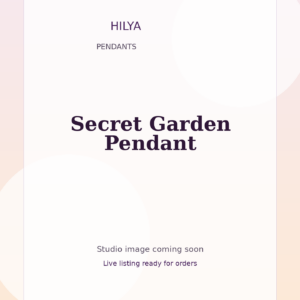 Secret Garden Pendant