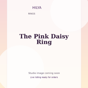 The Pink Daisy Ring