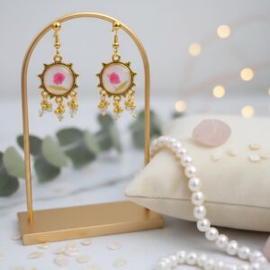 Baby's breath jhumki